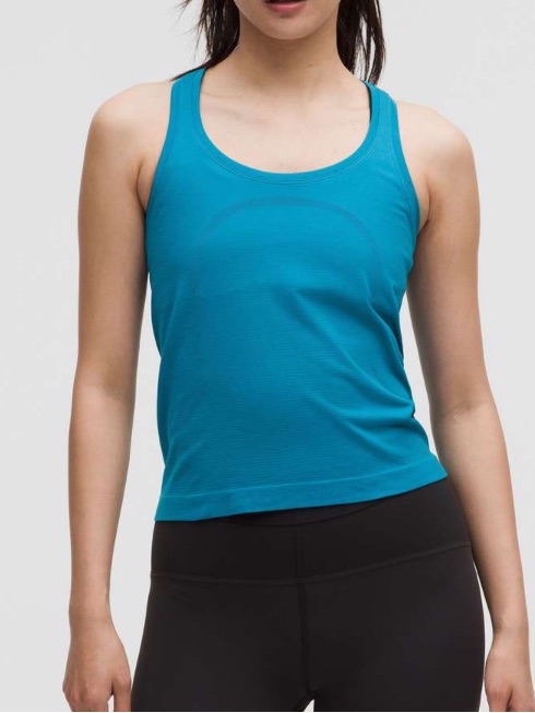 Lululemon Swiftly Tech Cropped Racerback Tank Top Size 12